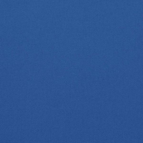 Außenkissen Royalblau Polyester 110 x 40 x 8 cm Stuhlkissen