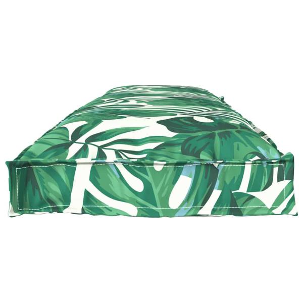 Außenkissen Blattmuster Baumwolle, Polyester 150 x 40 x 8 cm