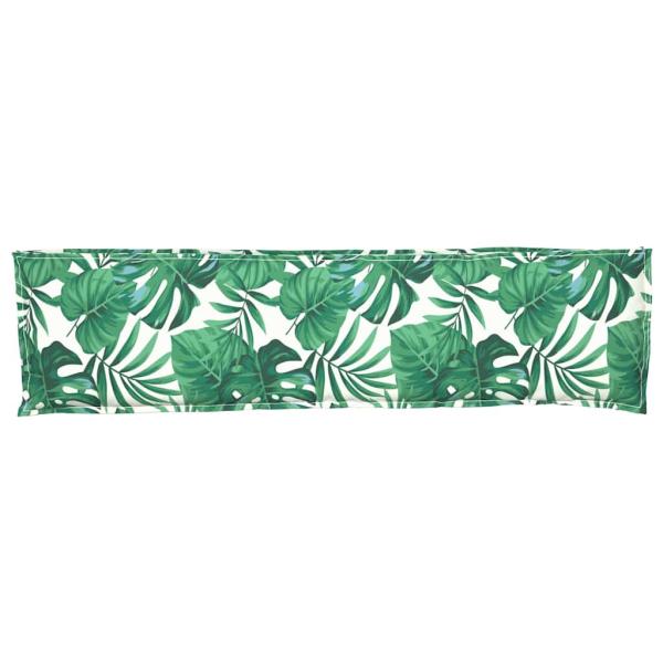 Außenkissen Blattmuster Baumwolle, Polyester 150 x 40 x 8 cm