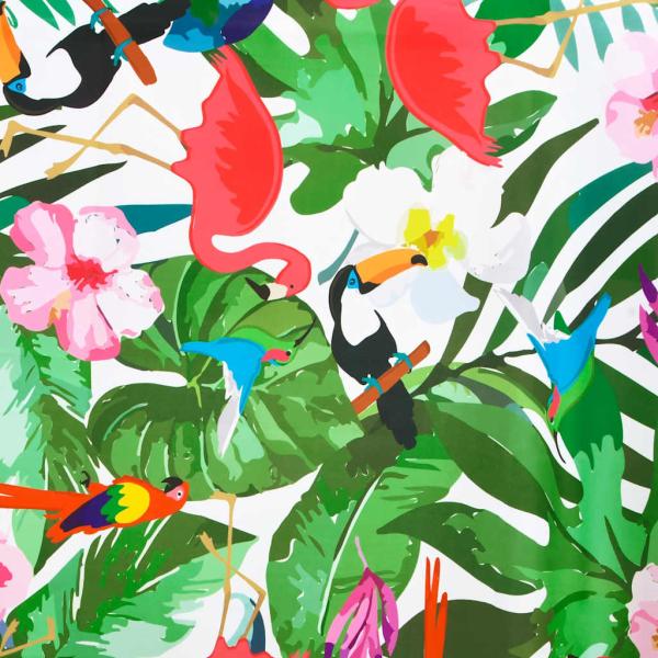 Außenkissen Tropischer Dschungel Polyester 180 cm x 40 cm x 8 cm