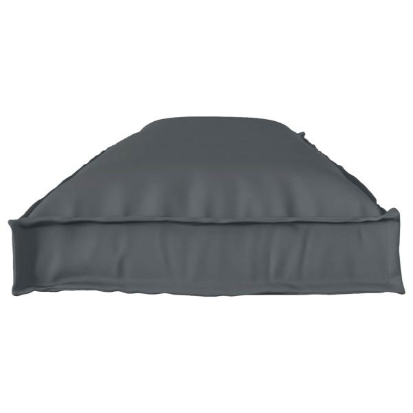 Palettenkissenset 2 stk. Oxford-Stoff Anthrazit 150 x 40 x 8 cm