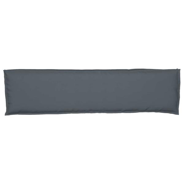 Palettenkissenset 2 stk. Oxford-Stoff Anthrazit 150 x 40 x 8 cm