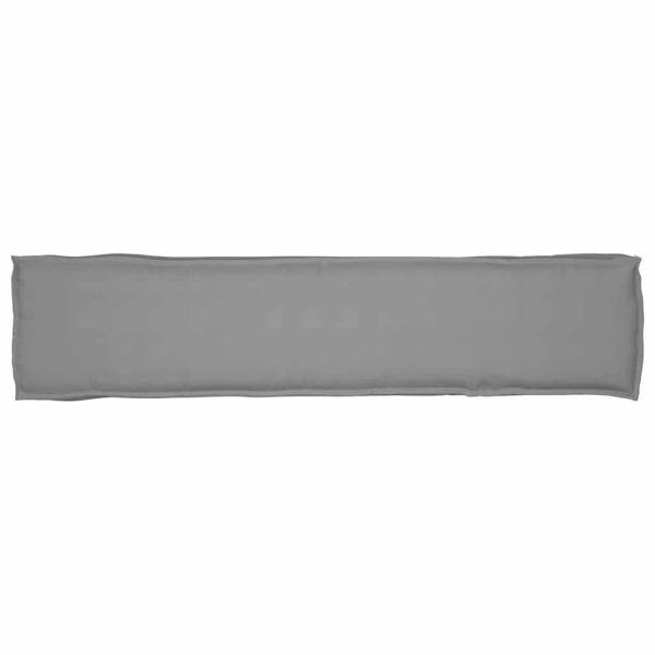 Outdoor Kissen Set von 2 Grau Polyester Groß Kissen
