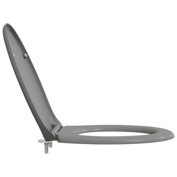 Toilettensitz Grau 47 x 37 x 4 cm Duroplast