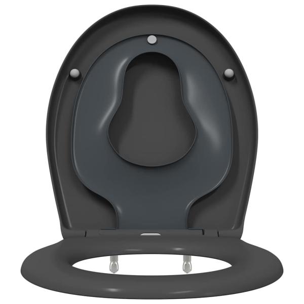 Familien-Toilettensitz mit Kindersitz Schnellentriegelung Duroplast