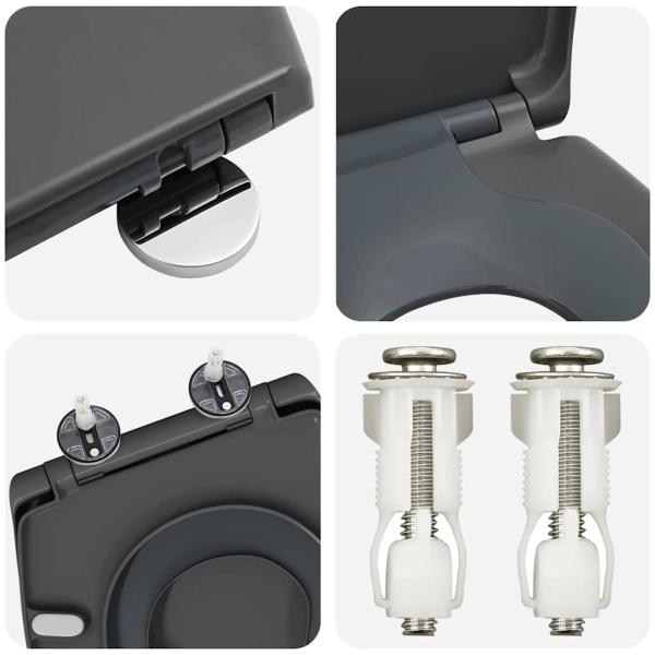 Familien-Toilettensitz mit Kindersitz Schnellentriegelung Duroplast