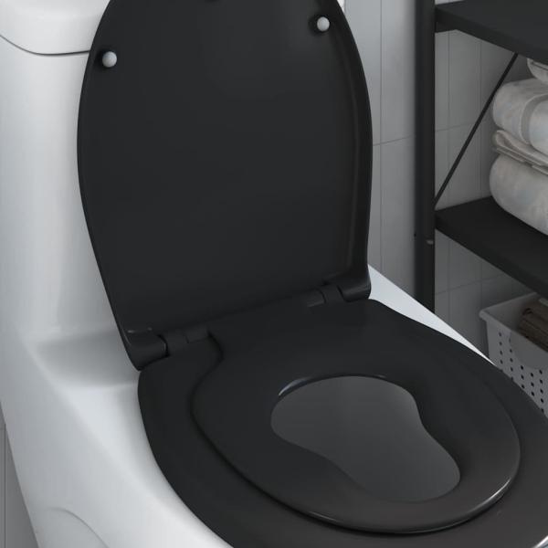 Familien-Toilettensitz mit Kindersitz Schnelle Freisetzung Duroplast