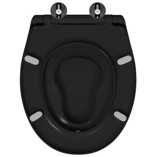 Familien-Toilettensitz mit Kindersitz Schnelle Freisetzung Duroplast