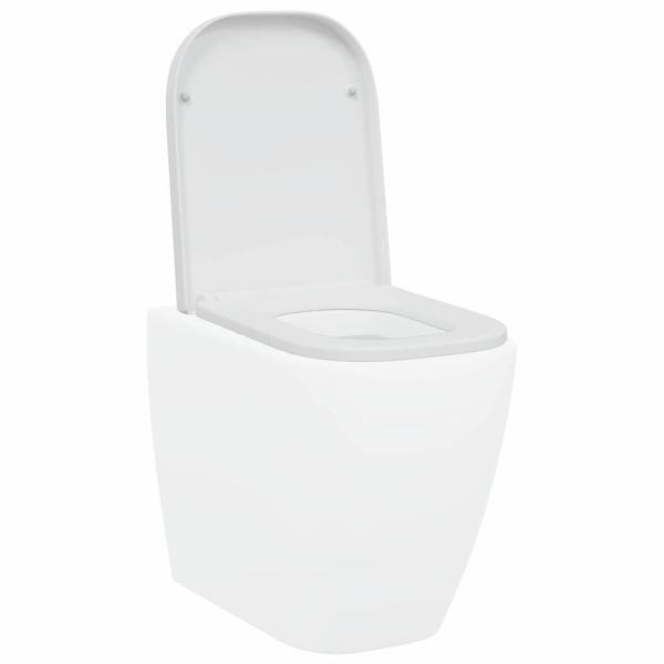 Quick Release Toilettensitz mit sanftem Schließen Duroplast Weiß