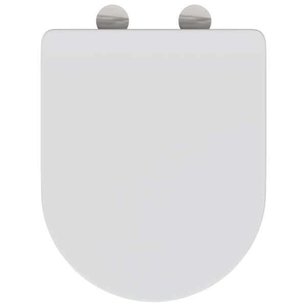 Toilettensitz Weiß 47 x 36 x 3,4 cm Duroplast