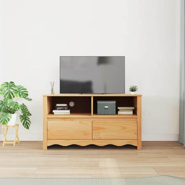 TV-Schrank ""DRAMMEN"" 99x43x55 cm aus massivem Kiefernholz