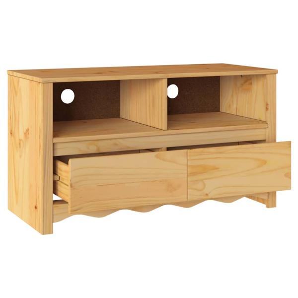 TV-Schrank ""DRAMMEN"" 99x43x55 cm aus massivem Kiefernholz