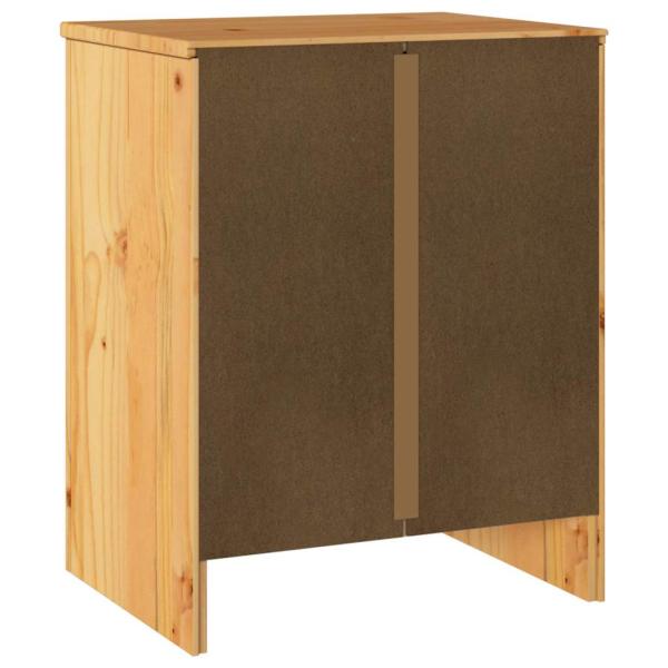 Nachttisch ""DRAMMEN"" 45x35x56 cm Massivholz Kiefer