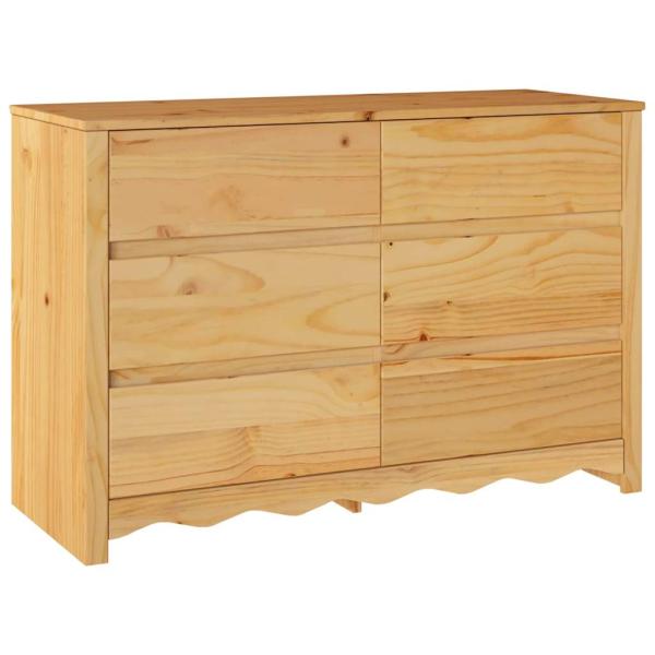 Kommode ""DRAMMEN"" 111x43x73,5 cm Massivholz Kiefer