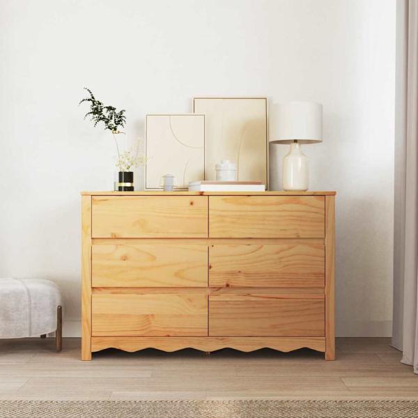 Kommode ""DRAMMEN"" 111x43x73,5 cm Massivholz Kiefer
