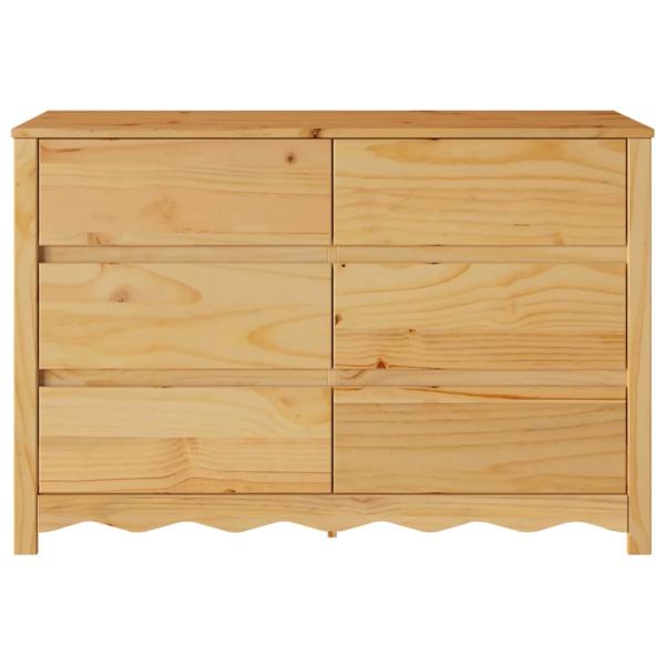Kommode ""DRAMMEN"" 111x43x73,5 cm Massivholz Kiefer
