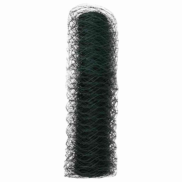 Sechseckzaun Grün Stahl 10000 x 0.09 x 80 cm Langlebig