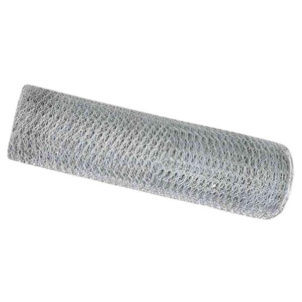 Sechseckzaun Feuerverzinkter Stahl 10000 x 0.05 x 40 cm Robust