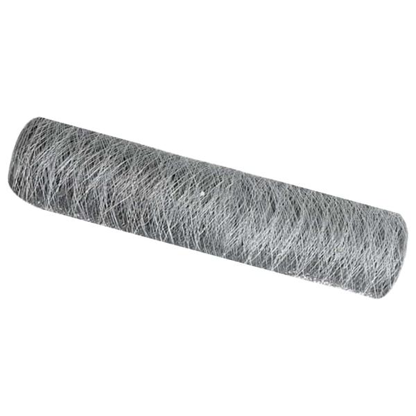 Sechseckzaun Verzinkter Stahl 10000 x 0.06 x 60 cm Langlebig