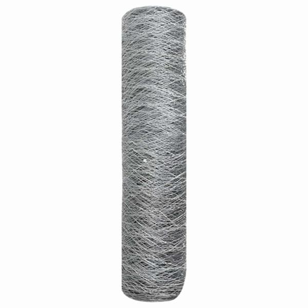 Sechseckzaun Verzinkter Stahl 10000 x 0.06 x 60 cm Langlebig