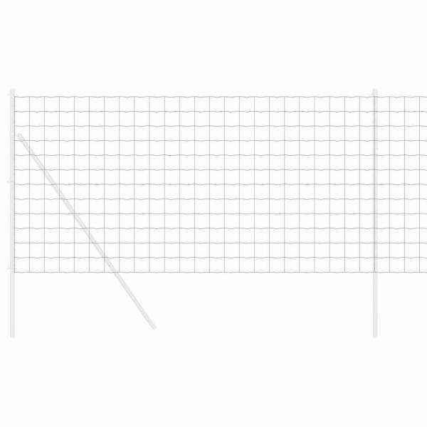 Sechseckzaun Verzinkter Stahl 10000 x 0.05 x 100 cm Robust