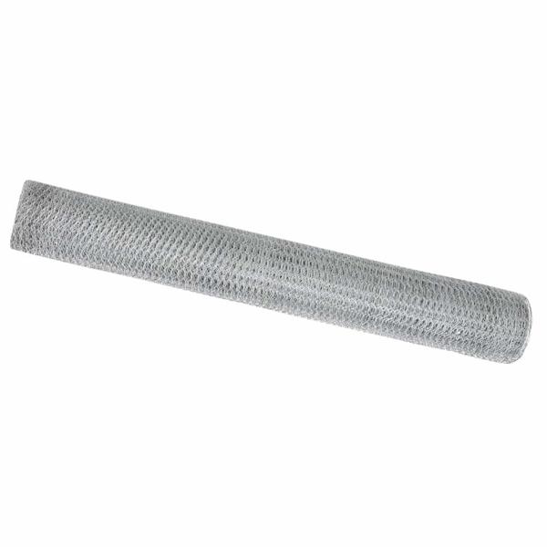 Sechseckzaun Verzinkter Stahl 10000 x 0.05 x 100 cm Langlebig