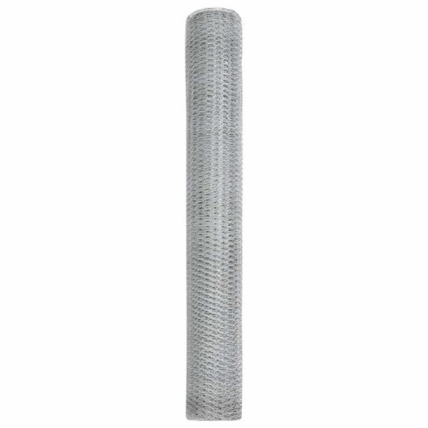 Sechseckzaun Verzinkter Stahl 10000 x 0.05 x 100 cm Langlebig