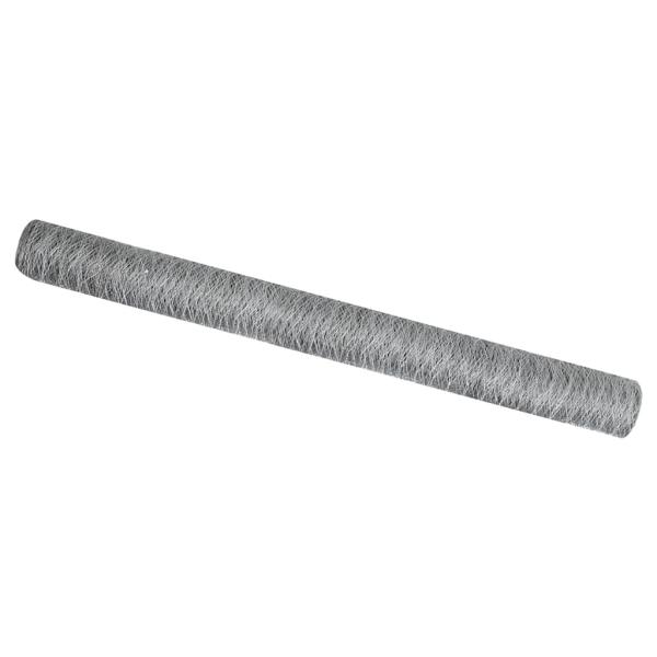 ARDEBO.de - Hexagonzaun Silber 1,5 x 100 m Verzinkter Stahl