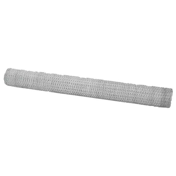 Sechseckzaun Verzinkter Stahl Stahl 10000 x 0.05 x 160 cm