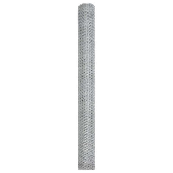 Sechseckzaun Verzinkter Stahl Stahl 10000 x 0.05 x 160 cm