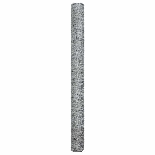Sechseckzaun Feuerverzinkter Stahl 10000 x 0.05 x 160 cm Langlebig