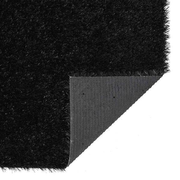 Kunstrasen Schwarz 1x2 m 30 mm
