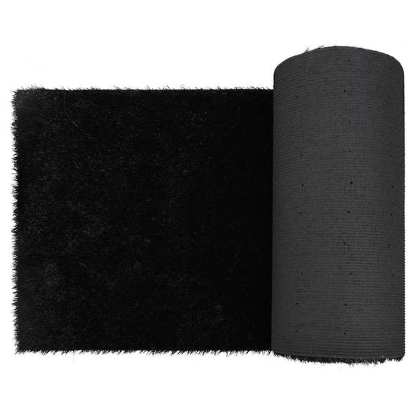 Kunstrasen Schwarz 8x1 m