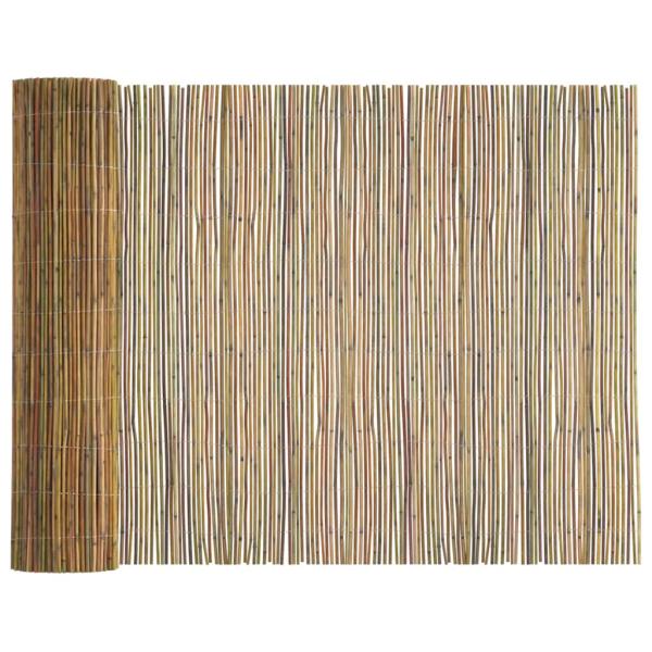 Bambuszaun 500 x 125 cm Bambus Natur