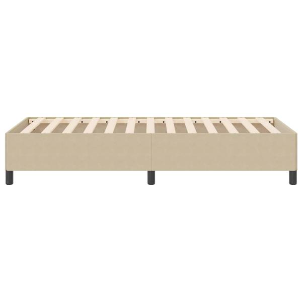 Bettgestell Lichtgrün Grau 90x200 cm Cordstoff