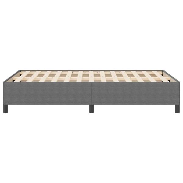 Bettgestell Hellgrau 120x190 cm Corduroy Stoff