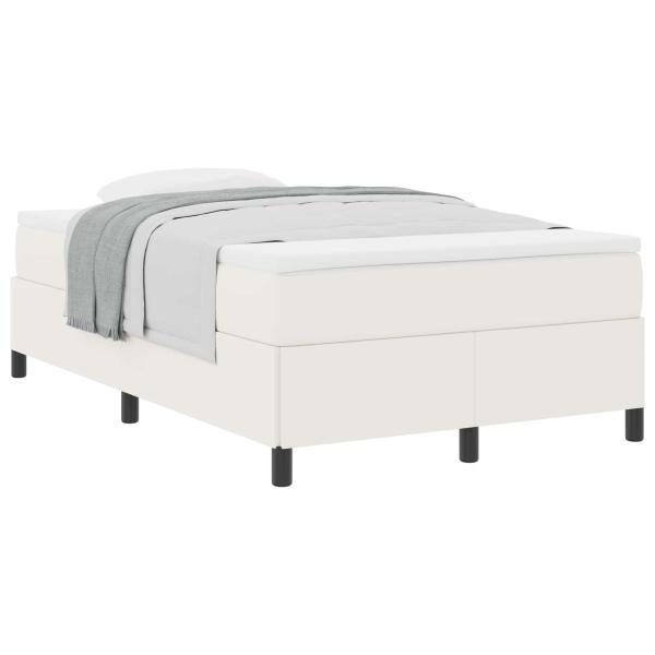 ARDEBO.de - Bettgestell Creme 120x190 cm aus Cord-Stoff