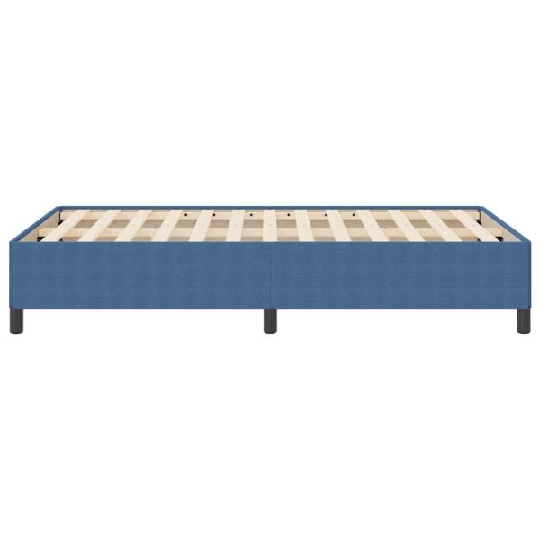 Bettgestell Blau 120x200 cm Cord-Stoff