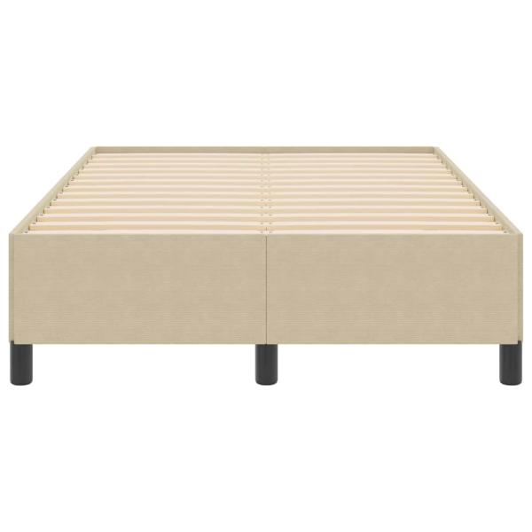 Bettgestell Lichtgrün Grau 120x200 cm Cordstoff