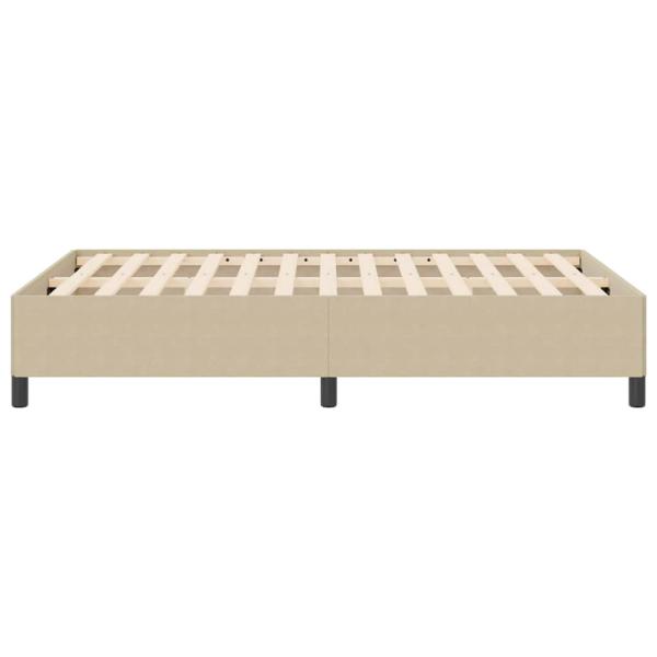 Bettgestell Lichtgrün Grau 140x190 cm Cordstoff