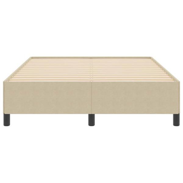 Bettgestell Lichtgrün Grau 140x200 cm Kordstoff