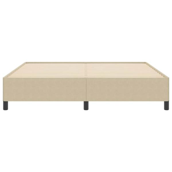 Bettgestell Lichtgrün Grau 180x200 cm Cord-Stoff