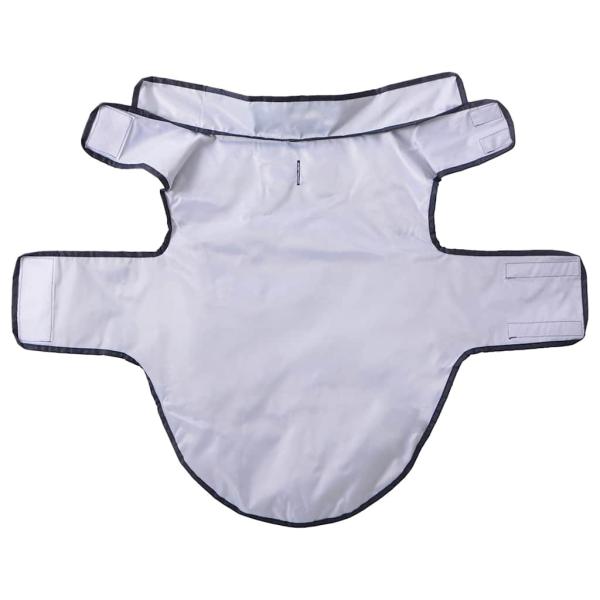 Hunde Regenmantel mit Reflexstreifen Polyester Marineblau L