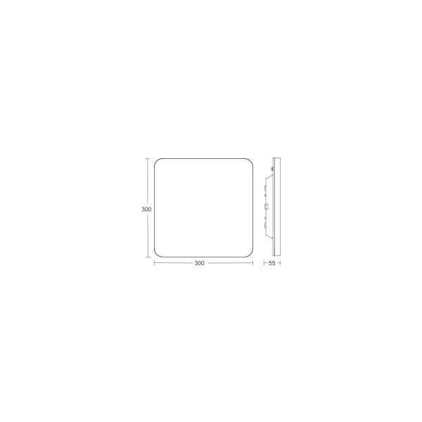 Steinel RS PRO R20 Q basic SC Sensor-LED-Innenleuchte, smart, 4000K, weiß (067830)