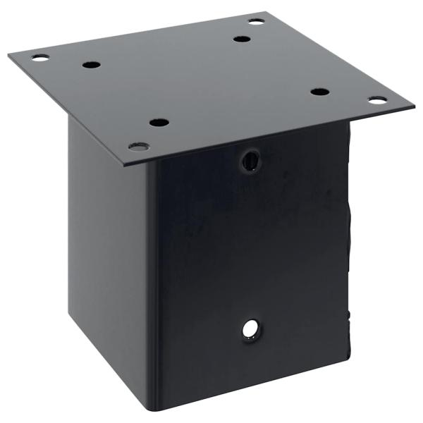 Pfostenträger Quadrat 12 Stk. 101x101mm Stahl Pulverbeschichtet