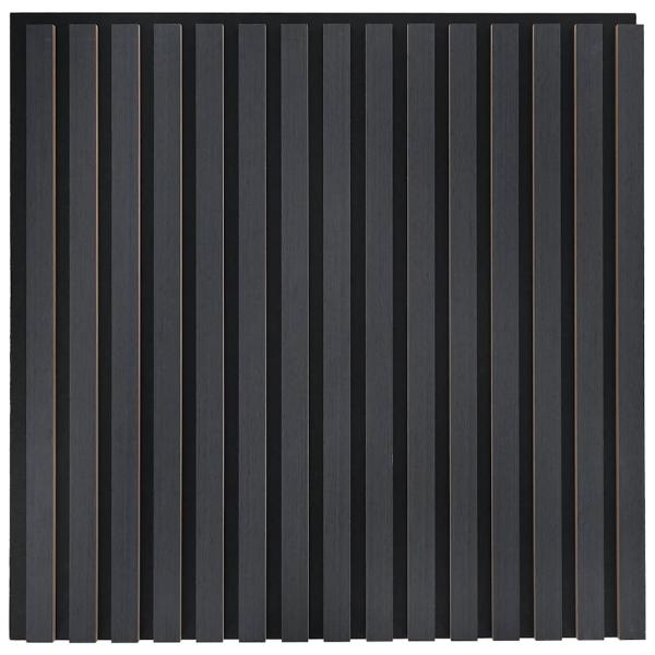 Akustik Wandpaneele 8 Stk. Lamellen 60,5x60 cm Eichenfurnier