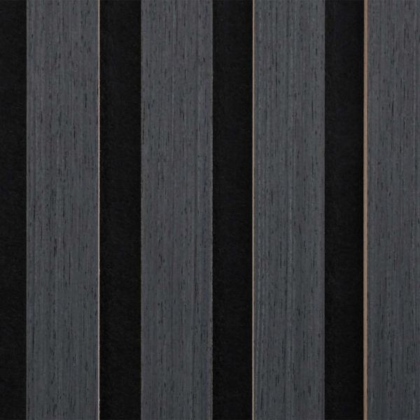 Akustik Wandpaneele 8 Stk. Lamellen 60,5x60 cm Eichenfurnier