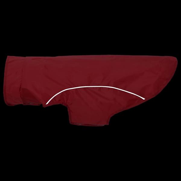 Hunde Regenmantel mit Reflexstreifen Polyester Rot 2XL