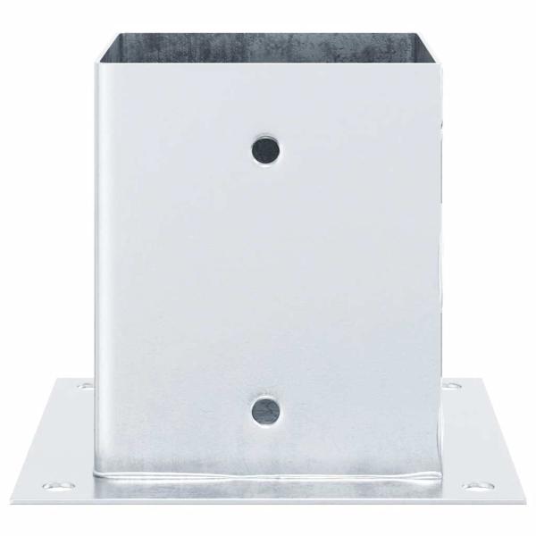 Pfostenträger Quadratisch 12 Stk. 101x101mm Stahl Verzinkt