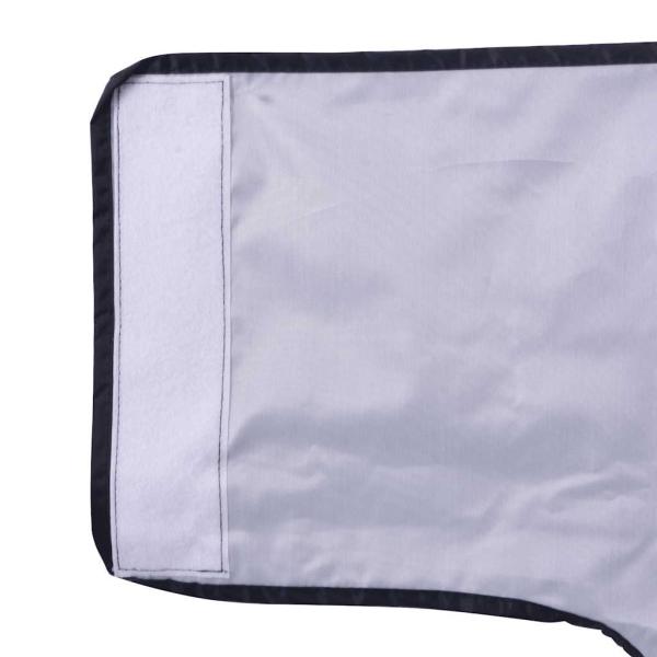 Hunde Regenmantel mit Reflexstreifen Polyester Marineblau 4XL